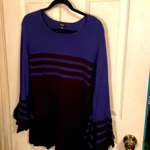 XL Alfani Sweater, Blue & Black